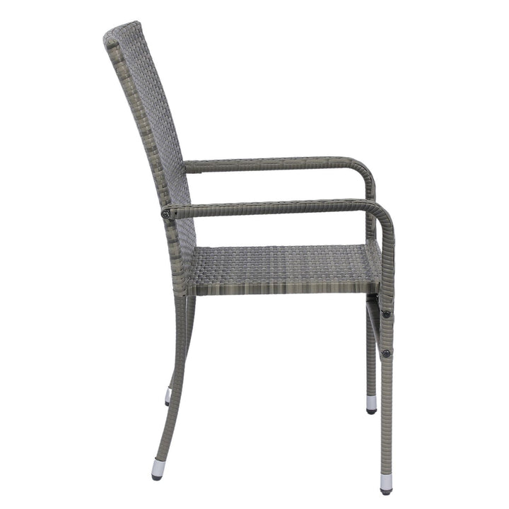 Chaises de jardin en polyrotin Yoro