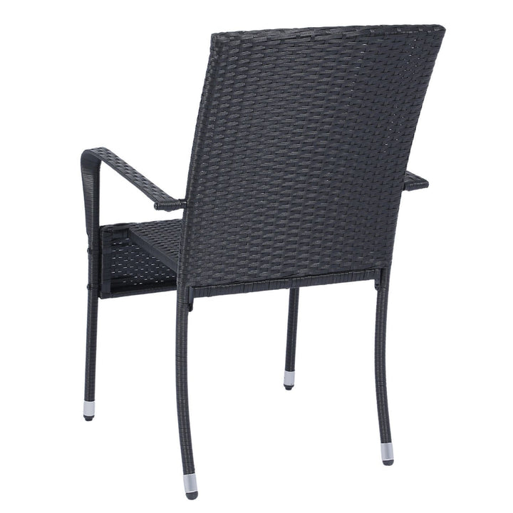 Chaises de jardin en polyrotin Yoro
