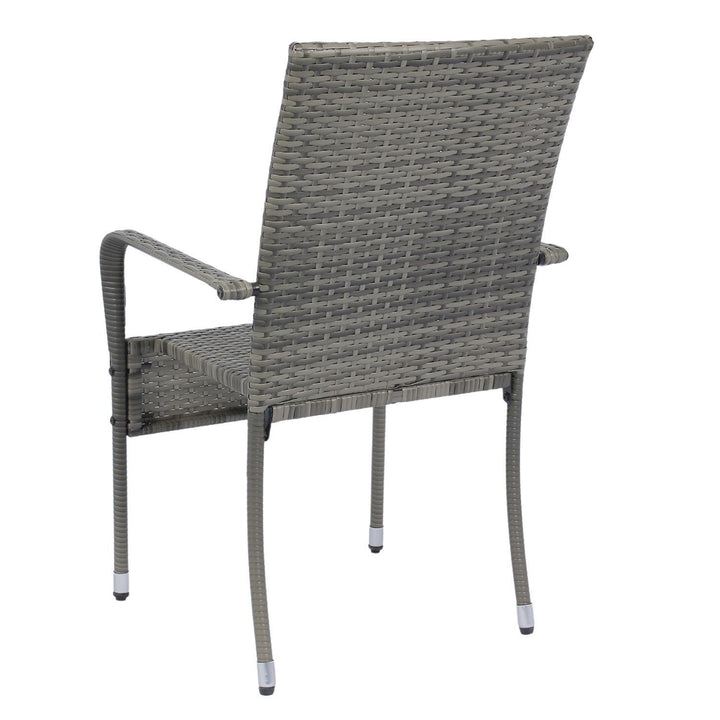 Chaises de jardin en polyrotin Yoro