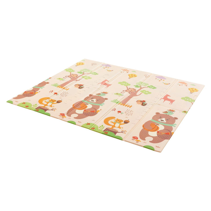 Tapis de jeu 180 x 200 cm avec divers motifs d'animaux