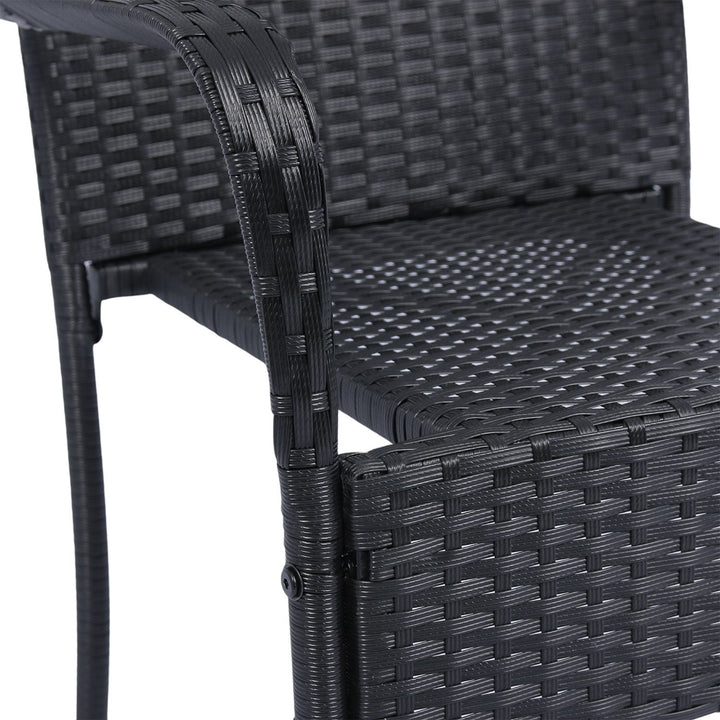 Chaises de jardin en polyrotin Yoro