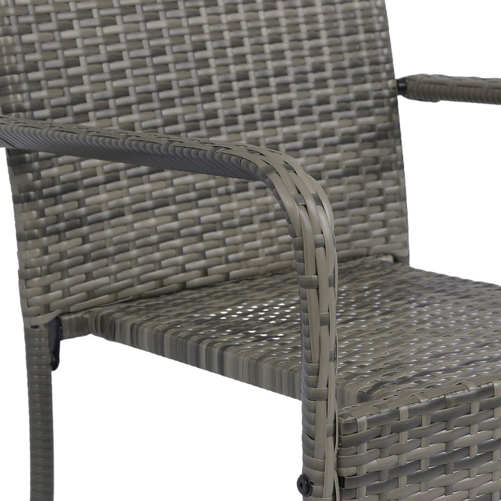 Chaises de jardin en polyrotin Yoro