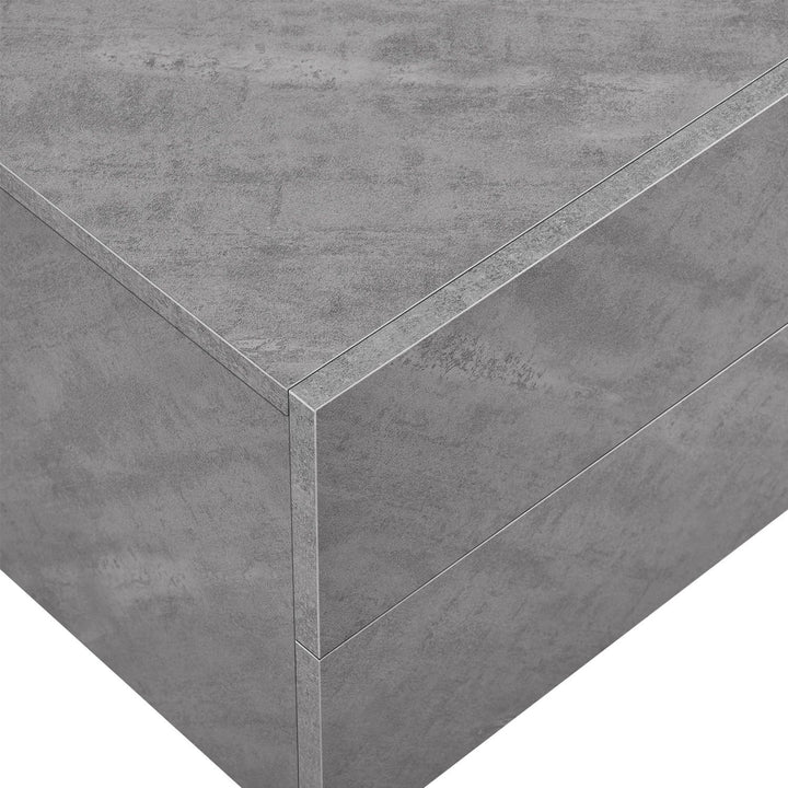 Table de chevet murale suspendue