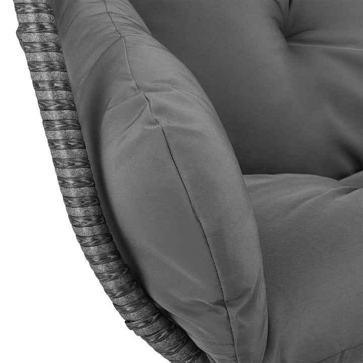 Fauteuil suspendu double en polyrotin Aria