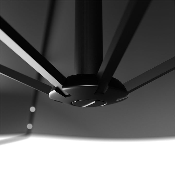 Parasol déporté à LED Brésil