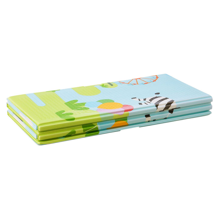 Tapis de jeu 180 x 200 cm avec divers motifs d'animaux