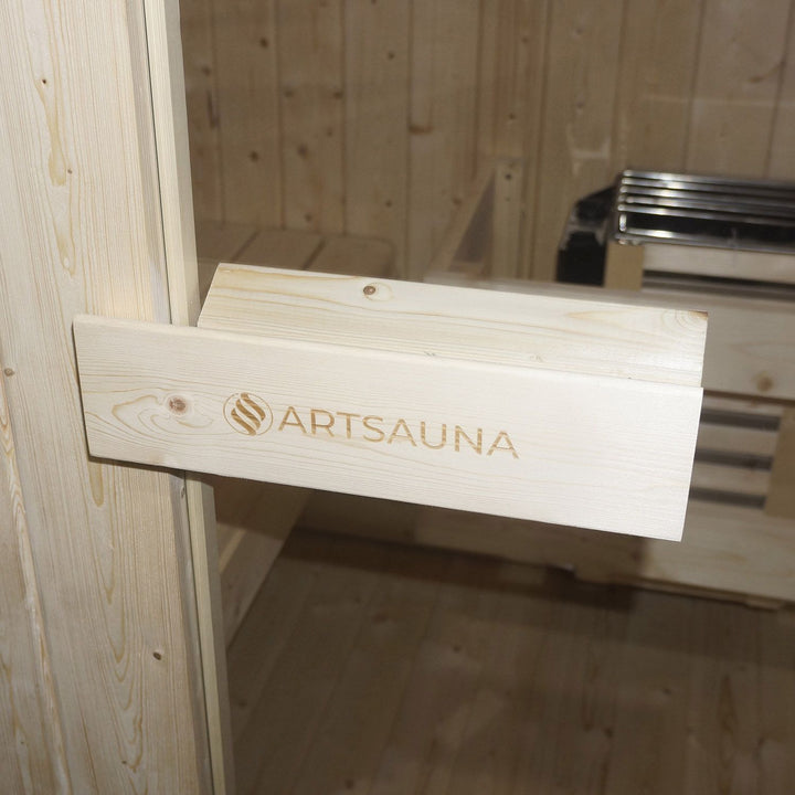Fasssauna quadratisch Nolvik