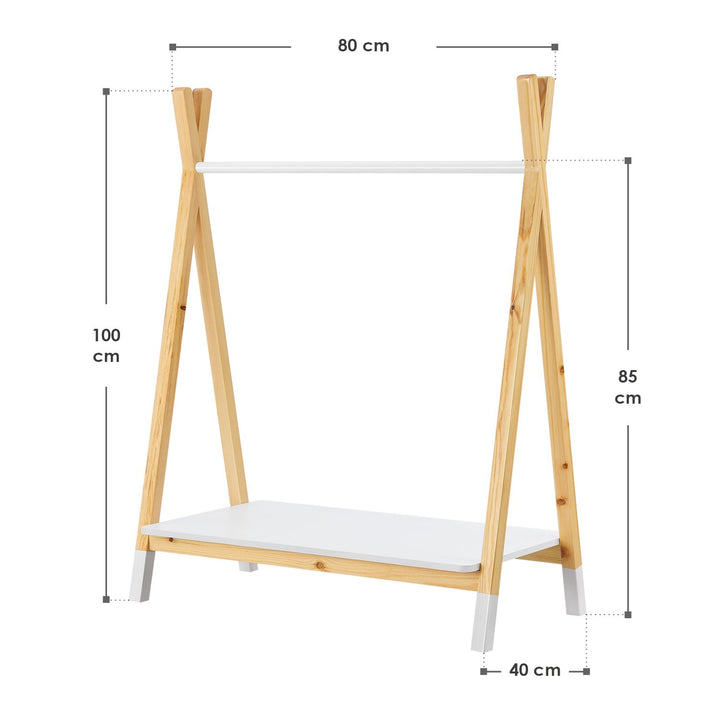 Portant à vêtements pour enfants Heidy
