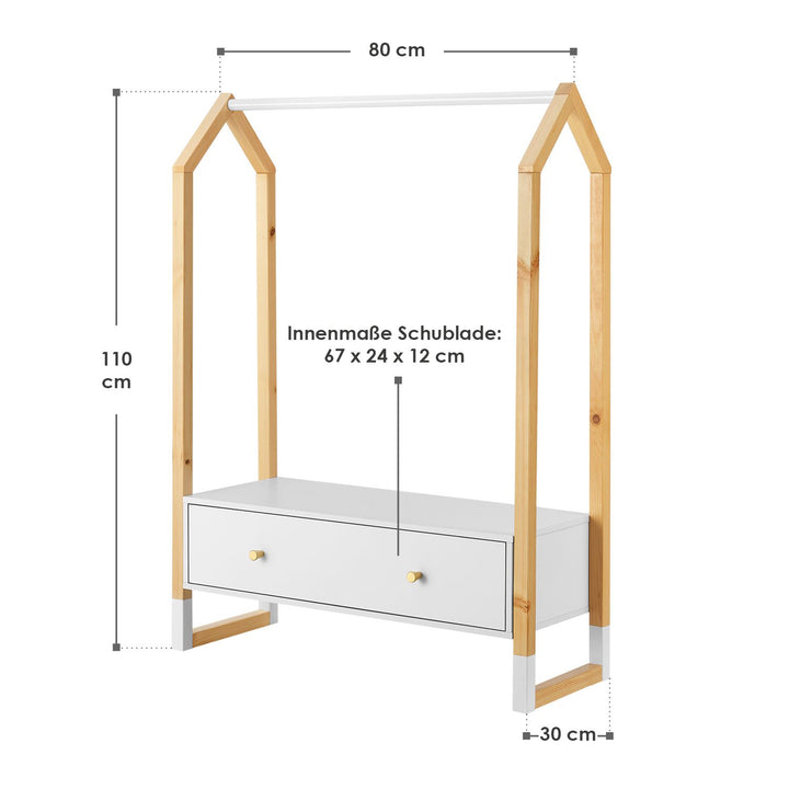 Kinder Kleiderständer Filla