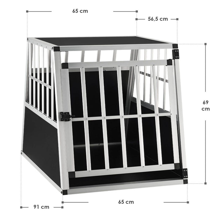 Aluminium Hundetransportbox