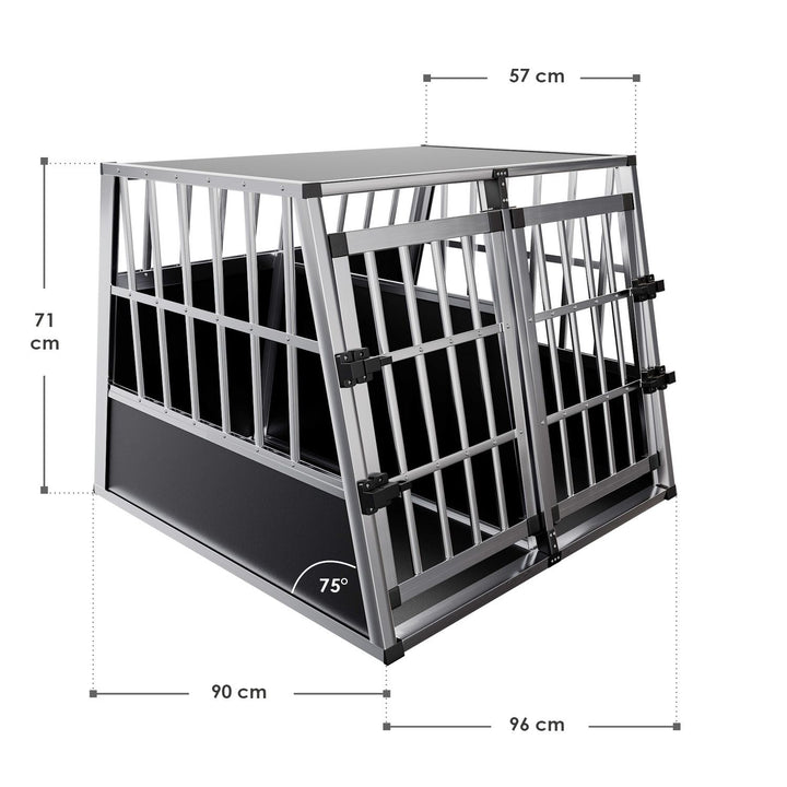 Aluminium Hundetransportbox