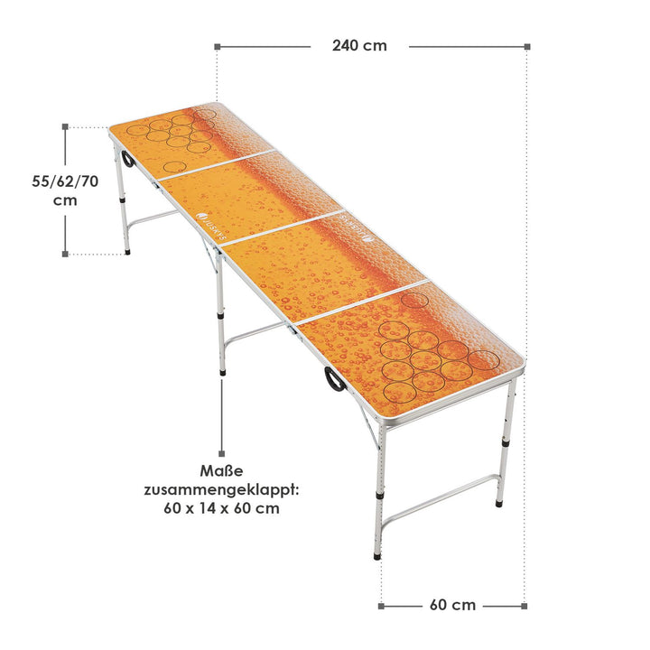 Beer Pong Tisch - diverse Designs