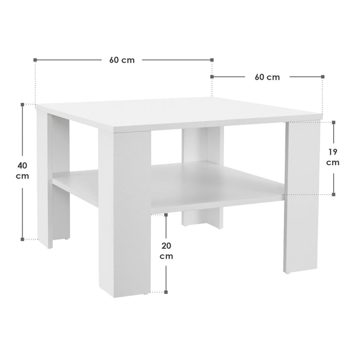 Couchtisch 60 x 60 x 40 cm