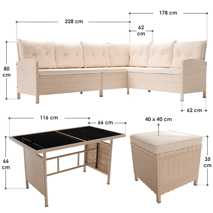Rattan Lounge Manacor