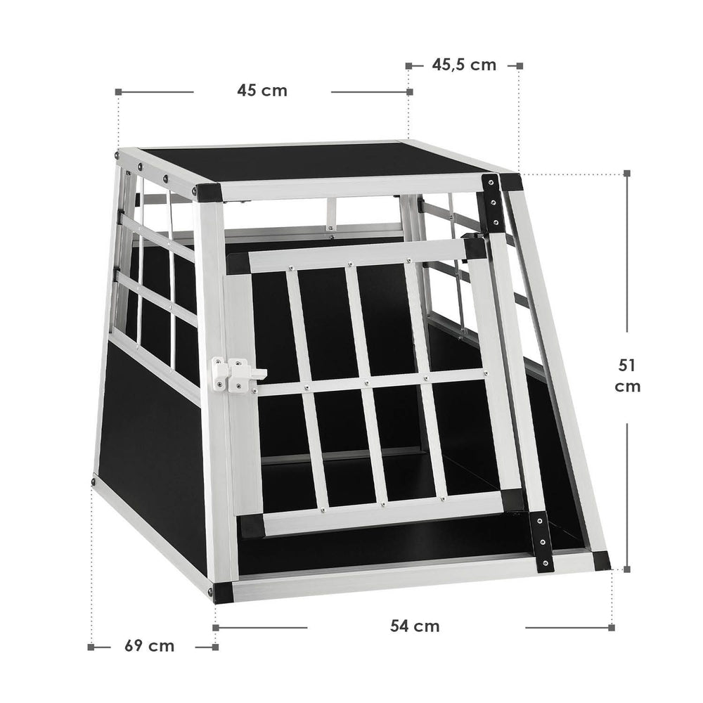 Aluminium Hundetransportbox