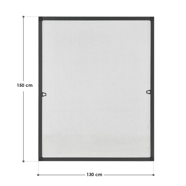 Fliegenschutzgitter mit Aluminiumrahmen