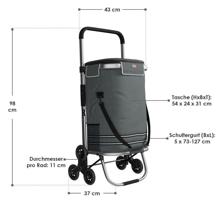 Einkaufstrolley Treppensteiger