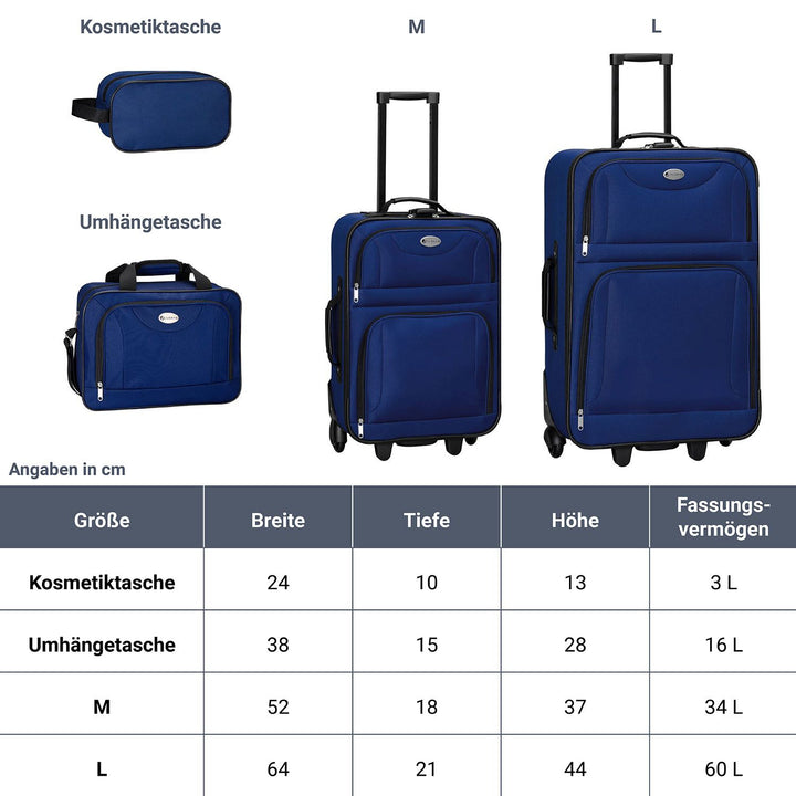 Reise Trolley Kofferset Athen