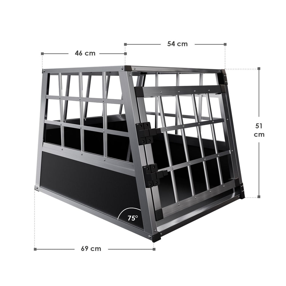 Aluminium Hundetransportbox