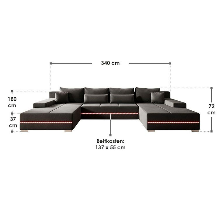 Sofa Malbun mit LED