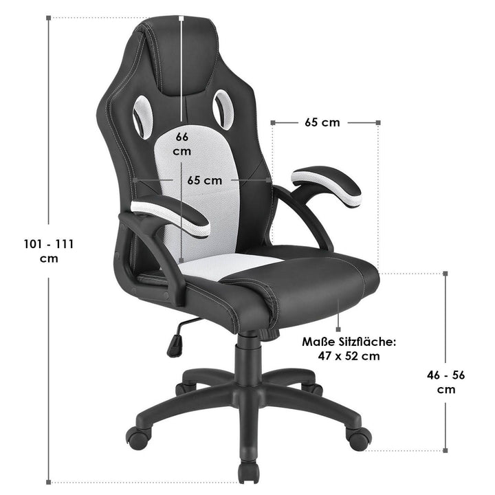 Racing Schreibtischstuhl Montreal