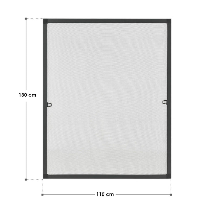 Fliegenschutzgitter mit Aluminiumrahmen