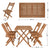 Gartenmöbel-Set Rimini aus Akazienholz