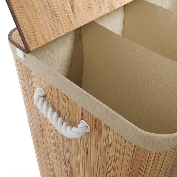 Bambus Wäschekorb Curly