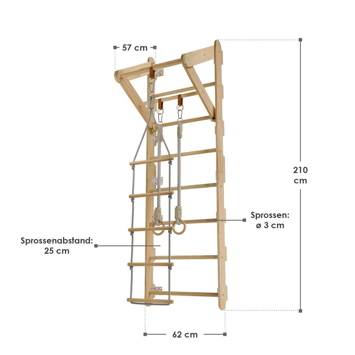Sprossenwand für Kinder