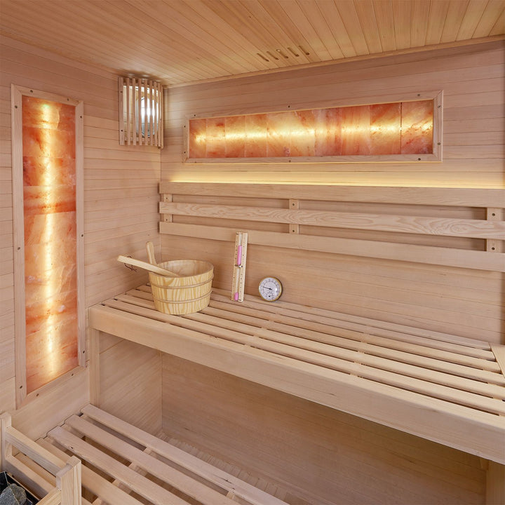 Traditionelle Sauna Vantaa - Schwarz