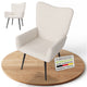 Ohrensessel mit optionalem Hocker Odense