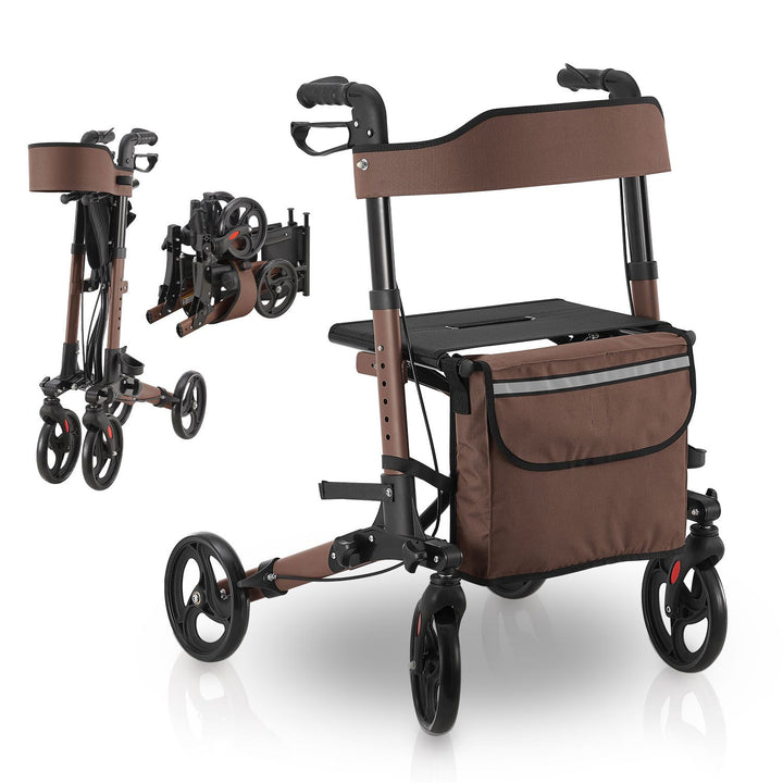 Aluminium Rollator Vital mit Sitz