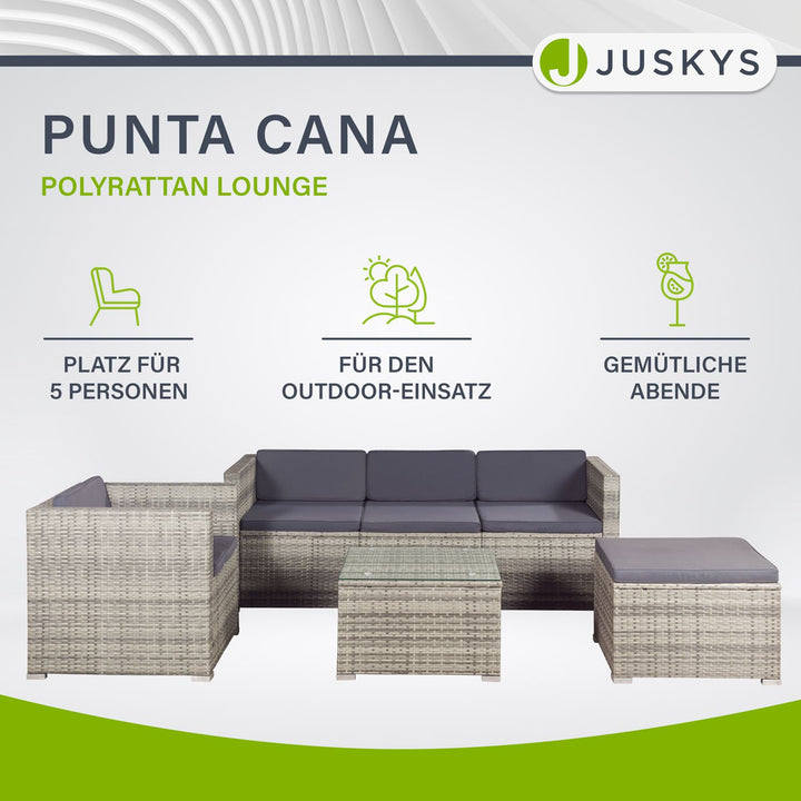 Polyrattan Lounge Punta Cana