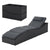 Faltbare Polyrattan Sonnenliege Lamia