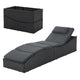 Faltbare Polyrattan Sonnenliege Lamia