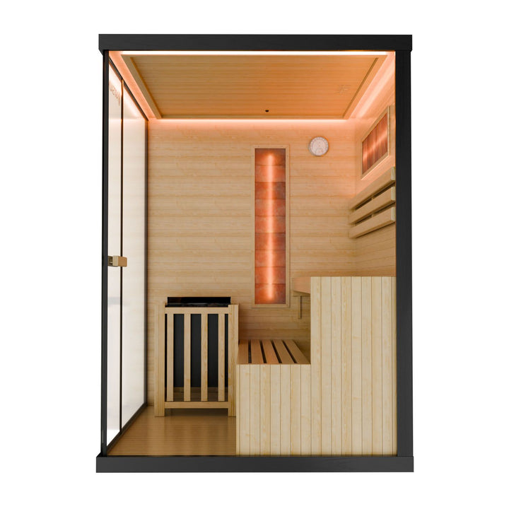 Traditionelle Sauna Vantaa - Schwarz