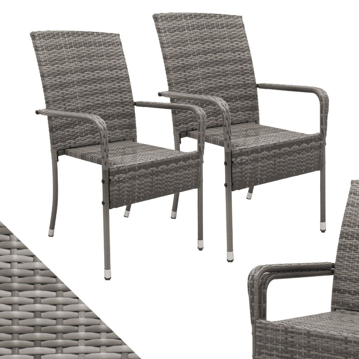 Polyrattan Gartenstühle Yoro