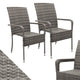 Polyrattan Gartenstühle Yoro
