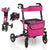 Aluminium Rollator Vital mit Sitz