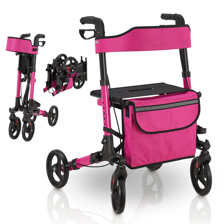 Aluminium Rollator Vital mit Sitz