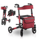 Aluminium Rollator Vital mit Sitz