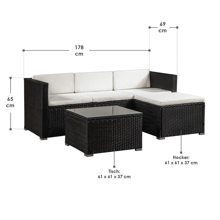 Polyrattan Lounge Punta Cana