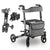 Aluminium Rollator Vital mit Sitz