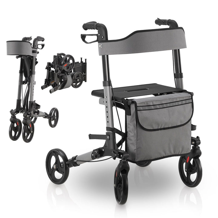 Aluminium Rollator Vital mit Sitz