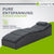Faltbare Polyrattan Sonnenliege Lamia