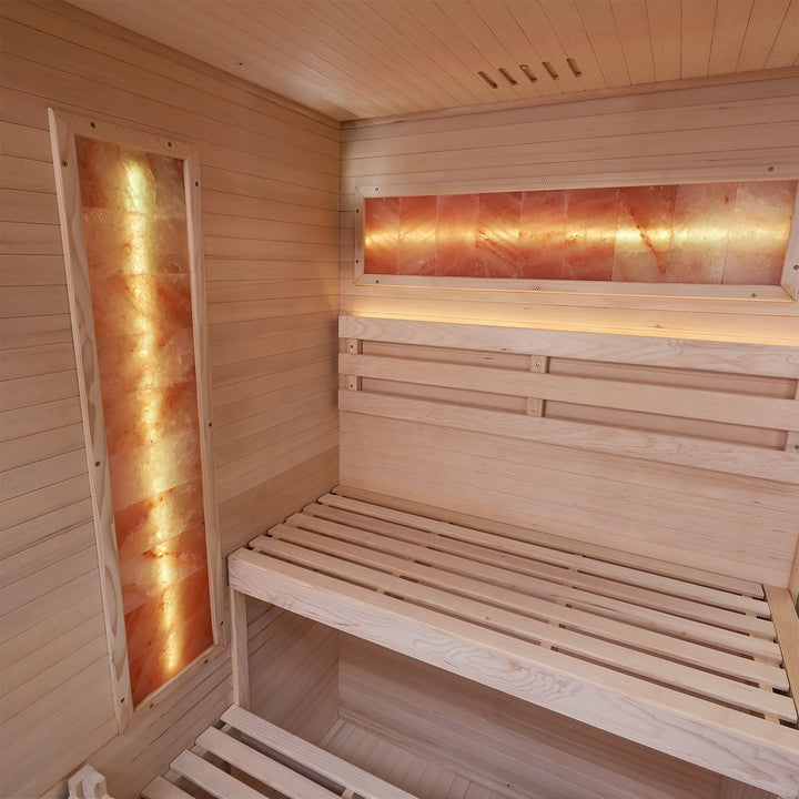 Traditionelle Sauna Vantaa - Schwarz