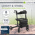 Aluminium Rollator Vital mit Sitz