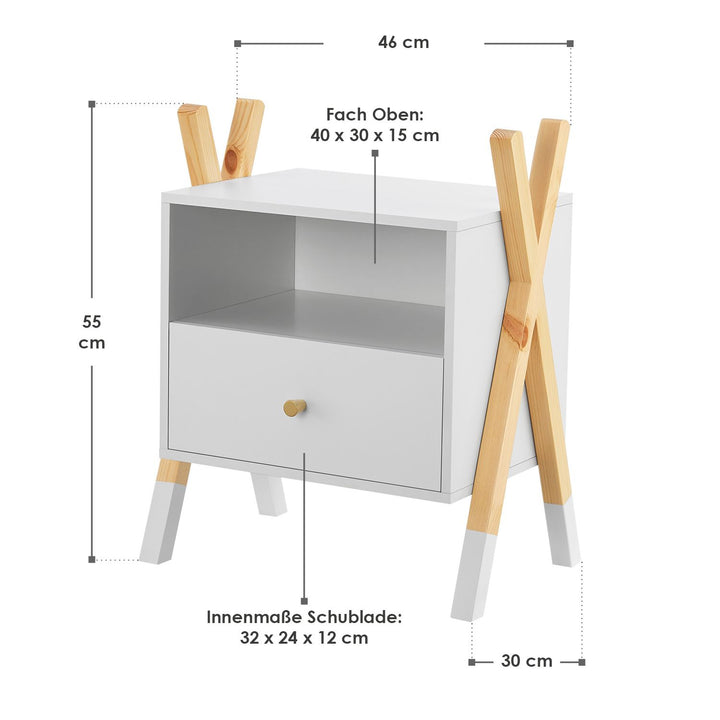 Kinder Nachttisch Jamie
