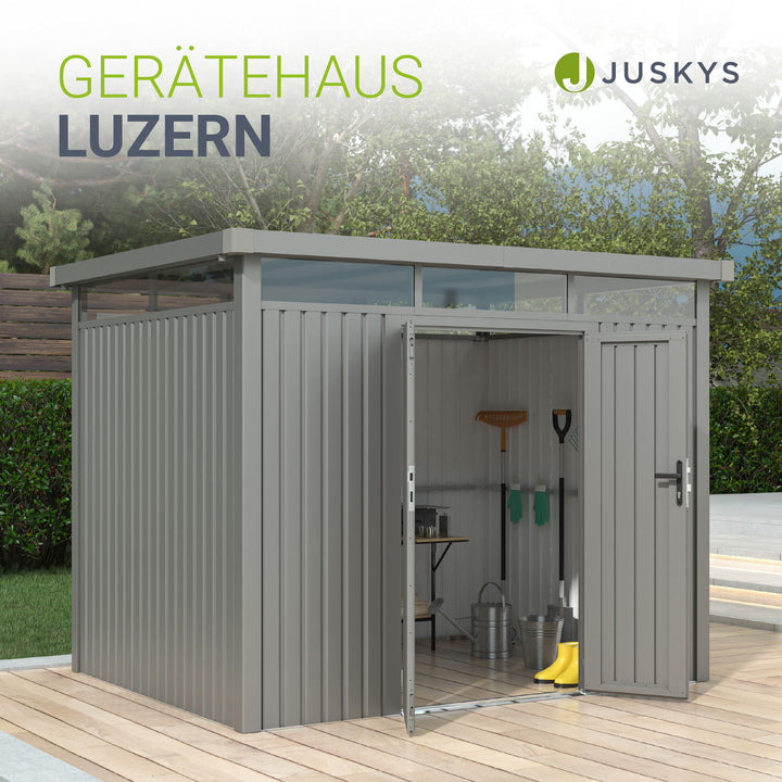 Metall Gerätehaus Luzern Pro
