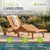 Gartenliege klappbar SunScape